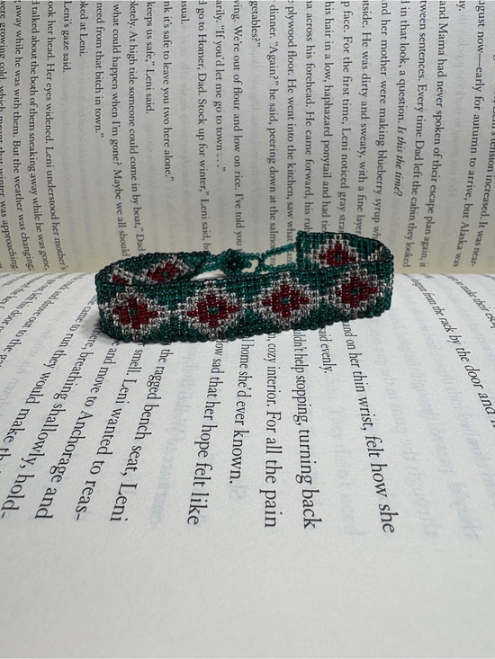 Native American Jewelry - NATIVE AMERICAN BEADED HANDMADE BRACELET